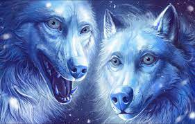 A collection of the top 73 bts wallpapers and backgrounds available for download for free. Wallpaper Fantasy Art Two Wolves Images For Desktop Section Art Download