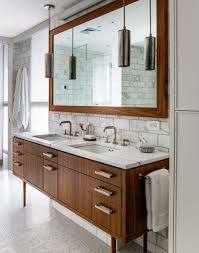 Add a contemporary and modern look to your bathroom with the marlowe 30 inch bathroom vanity. 37 Amazing Mid Century Modern Bathrooms To Soak Your Senses Stylish Bathroom Mid Century Modern Bathroom Midcentury Modern Bathroom