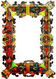 Cornice Decorativa Per Pergamena Cornici Decorate Cornici Decorazioni