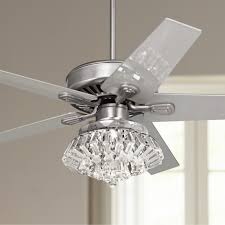 Deco Crystal Chrome Universal Ceiling Fan Light Kit Elegant Ceiling Fan Ceiling Fan Ceiling Fan Chandelier