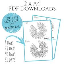 Maybe you would like to learn more about one of these? Circular Habit Tracker For Your Bullet Journal Pdf Download Printable