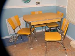 kitchen chairs: 1950 kitchen table and