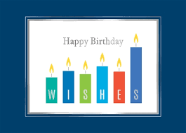 bar graph birthday wishes birthday card