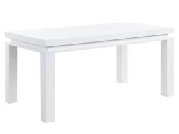 Toller balkontisch, maße länge 1,20m, breite 0,80m und höhe 0. Esstisch Emerson Mit Leds Weiss Lackiertes Mdf 6 Personen