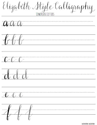 These cursive calligraphy are slightly more rounded from the english calligraphy.the styles of this calligraphy alphabet is very cursive in nature with smooth lines and neat closings. Modern Calligraphy Alphabet Worksheets Worksheet Library