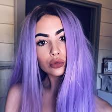 Diy purple hair ombre is one way to get this electric color. Long Straight Purple Synthetic Wig Ombre Color Hair For Women Party Wig Hair Wish