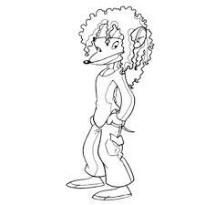 Free black and white coloring pages of geronimo. Colorint