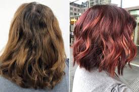 Dunkel lila nach granny silver zwei farbe ombre extensions c038. Haare Rot Oder Dunkelrot Farben Beste Frisuren