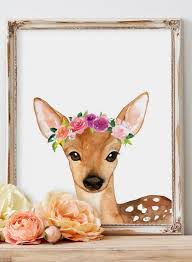How Adorable Is This Baby Deer Print Baby Deer Printable Baby Deer Nursery Decor Fawn Baby Deer Print Woodland Nursery Art Deer Nursery Deer Nursery Decor