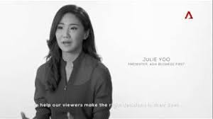 The asian reporter is located at: Julie Yoo Presenter Asia Business First On Channel Newsasia Youtube