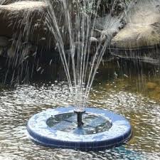 Zu den besonders attraktiven varianten gehören zum beispiel wasserspiele mit licht. Mauk Solar Springbrunnen Mit Fernbedienung Schwarz Norma24