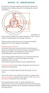 Au démarrage le champ tournant balaye les conducteurs de son flux à la vitesse angulaire de synchronisme. Tesla2 Manualzz
