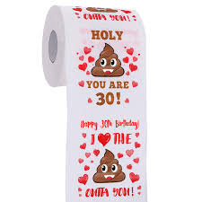 She writes about the latest and greatest products for the spruce. 30th Birthday Gifts For Men And Women Happy Prank Toilet Paper 30th Birthday Decorations Party Supplies Favors Funny Gag Gifts Novelty Bday Present For Him Her Friends 380