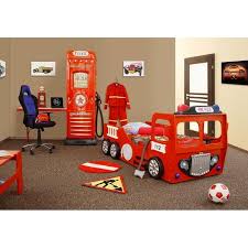 Mattress support board 16 58 x 27 34. Red Fire Truck Kids Panel Bed With Mattress Overstock 27679660