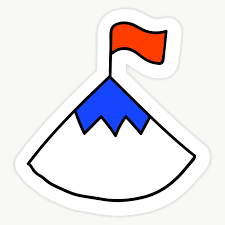 Mountain With A Flag Success Icon Transparent Png Premium Image By Rawpixel Com Sasi Black And White Stickers Free Hand Drawing Sticker Collection