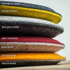 Design replacement seat cushions for your patio furniture, dining chairs and more. Felt Seat Cushions Padded Round Chair Cushions Bench Cousions Stuffed Upholstered 30cm 32 5cm 35cm 37 5cm 40cm Leather Felt Bags Cases Sleeves Coasters Cuts Seat Mats Placemats