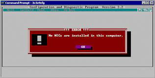 Windows Xp : Ms-Dos Network Setup / Diagnostics