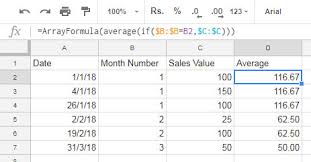 There are 4 distinct numbers in the set. Google Sheets Average Function Advanced Tips And Tricks