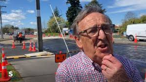 $570,000 Wellington roundabout already damaged, two months after opening