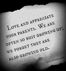 Love And Appreciate Your Parents Words Meaningful Quotes Inspirational Words