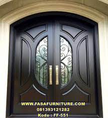 Memiliki rumah dengan model pintu jenis ini tentu akan menambah kesan elegan dari segi tampilan. Pintu Rumah Minimalis Lengkung Ukuran Jumbo Fasa Furniture Jepara Fasa Furniture Jepara