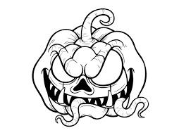 Dibujos De Halloween Para Colorear De Miedo