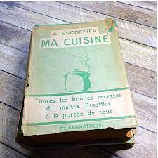 vintage escoffier first edition 1934 rare french cookbook etsy french antiques cookbook vintage