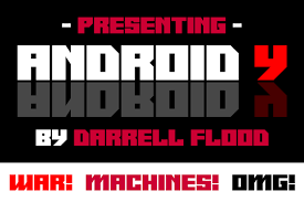 Android Y Font By Dadiomouse Creative Fabrica