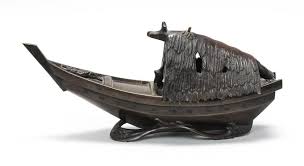 Maybe you would like to learn more about one of these? Sold Price Japanese Bronze Incense Burner In Boat Form With Removable Cover Length 9 5 November 4 0118 10 00 Am Est