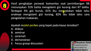 Check spelling or type a new query. News Lanjutan Soal Komunitas 2 Latihan Soal Ukom Disertai Pembahasan Untuk Skb Perawat Youtube