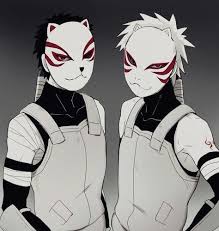Obito And Kakashi Ombu Black Ops Style Anime Naruto Naruto Art Kakashi Anbu