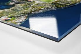 Football / soccer pitch for the community of henningsvar in lofoten islands, norway. Fussballplatz Auf Den Lofoten Wandbild 11freunde Shop