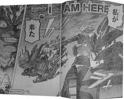 a lot of red string on a bulletin board — MHA Chapter 386 spoilers  translations