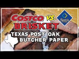 Costco V Sams Brisket Texas Post Oak Butcher Paper Bbq Champion Harry Soo Slapyodaddybbq Com Youtube In 2020 Brisket Bbq Pitmasters Bbq