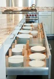 With Drawers Accessible From Both Sides Of The Island For Easy Storage Of Clean Dishes And Service On Othe Kitchen Design Kitchen Remodel Kitchen Renovation