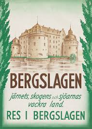 Vi fortsätter med biljettförsäljning ombord och du får ta med cykeln på tåget. Bergslagen Postcard Come To Sweden