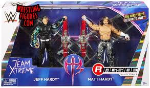 This is jeff hardy vs matt hardy : Hardy Boyz Matt Hardy Jeff Hardy Wwe Epic Moments Wwe Toy Wrestling Action Figures By Mattel