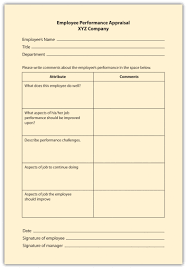 Employee evaluation form is considered an important component that helps in structuring company's compensation. 11 2 Appraisal Methods Human Resource Management