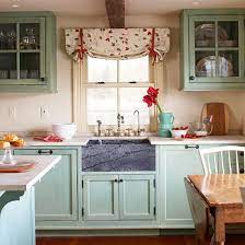 A little sage, a little seafoam, this harmonious green packs a colorful punch for a spirited space that's seriously omg worthy! Green Kitchen Cabinets Better Homes Gardens