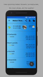 However in 2021, the peak falls on the night of monday, december 13, when the moon will be nearly full, making dark sky conditions hard to find. Meteor Shower Calendar For Android Apk Download