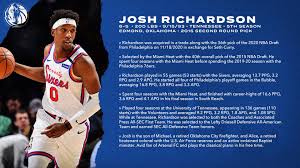 Without their head coach due to covid regulations, the canadiens took a. Mavs Pr On Twitter Josh Richardson Played In 55 Games 53 Starts With The Philadelphia 76ers In 2019 20 Averaging 13 7 Ppg 3 2 Rpg And 2 9 Apg Richardson Started All Four Of Philadelphia S