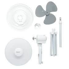 View and download comfort zone czst161bte owner's manual online. Comfort Zone 16 3 Speed Oscillating Pedestal Fan With Folding Base And Adjustable Height And Tilt White Walmart Com Walmart Com