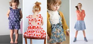 Une robe chasuble boutonnée aux épaules toute simple et très rapide à coudre. Couture Enfant Les Jolis Patrons Gratuits Pour La Garde Robe De Printemps