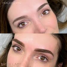 Healed powder brows, done...