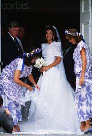 Caroline Kennedy Schlossberg Braut Caroline Kennedy Kleid Hochzeit