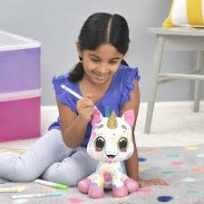 Proper stuffed animal care is essential for cleaning stuffed animals that contain of any of these materials in a washing machine will likely a black stuffed penguin can easily turn your brand new, bright white blouse to a dreary gray color. Crayola 12 Deluxe Color N Plush Unicorn Draw Wash Reuse