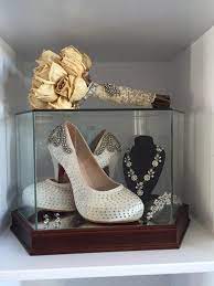 Michaels Football Display For Wedding Shadow Box More Weddingkeepsakeideas Display Football Mic Wedding Shadow Box Wedding Dress Display Wedding Keepsakes