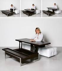 Have you ever noticed how desks sometimes have an unfinished back? 50 Amazing Convertible Coffee Table To Dining Table Visualhunt