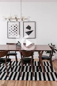 Table De Salle A Manger Mid Century Extensible Noyer In 2020 Modernes Esszimmer Esszimmer Dekor Ideen Esszimmer Inspiration