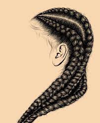 Hair Illustration Digital Art Self Love Inspiration Drawing Vector Natural Hair Art Hair Illustration Hair Art